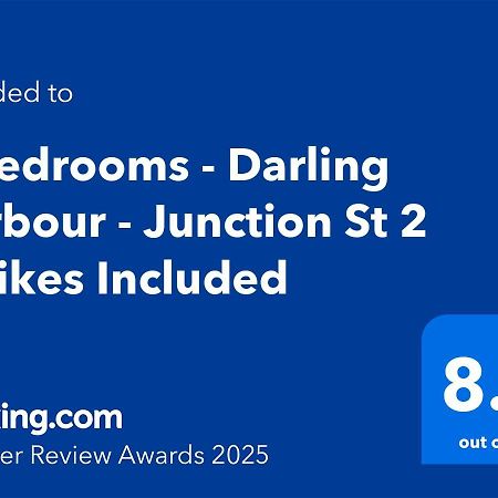 3 Bedrooms - Darling Harbour - Junction St سيدني المظهر الخارجي الصورة