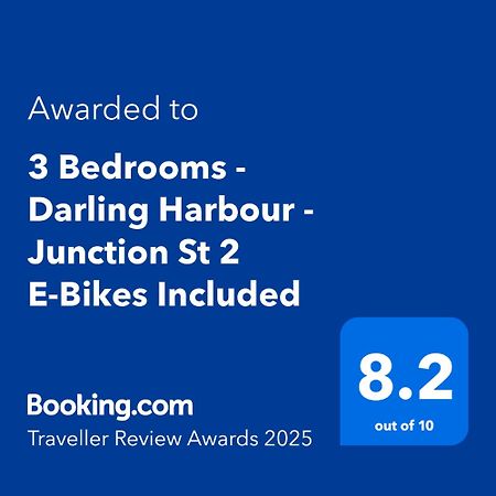 3 Bedrooms - Darling Harbour - Junction St سيدني المظهر الخارجي الصورة